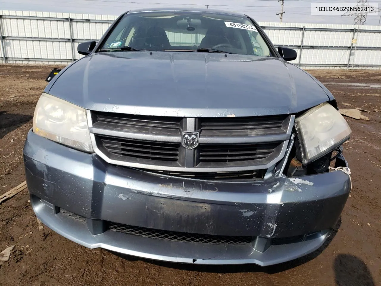 2009 Dodge Avenger Se VIN: 1B3LC46B29N562813 Lot: 48198224