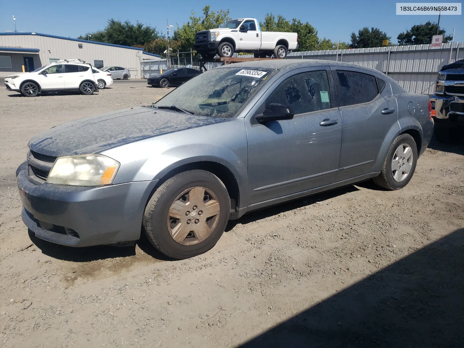 2009 Dodge Avenger Se VIN: 1B3LC46B69N558473 Lot: 62963354