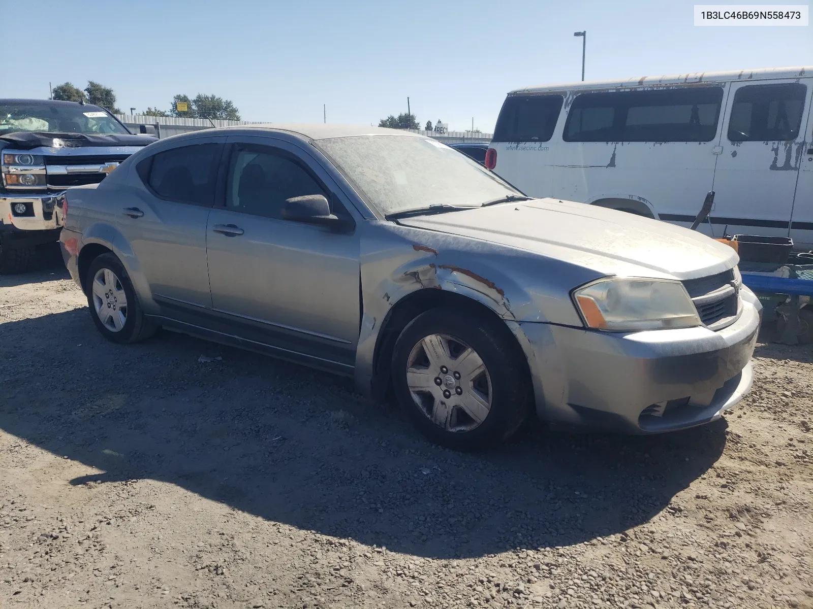 2009 Dodge Avenger Se VIN: 1B3LC46B69N558473 Lot: 62963354