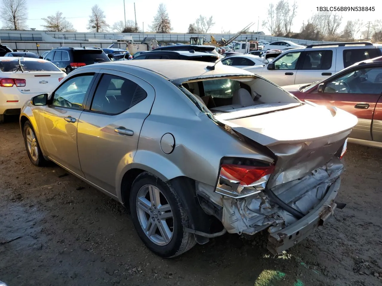 1B3LC56B89N538845 2009 Dodge Avenger Sxt