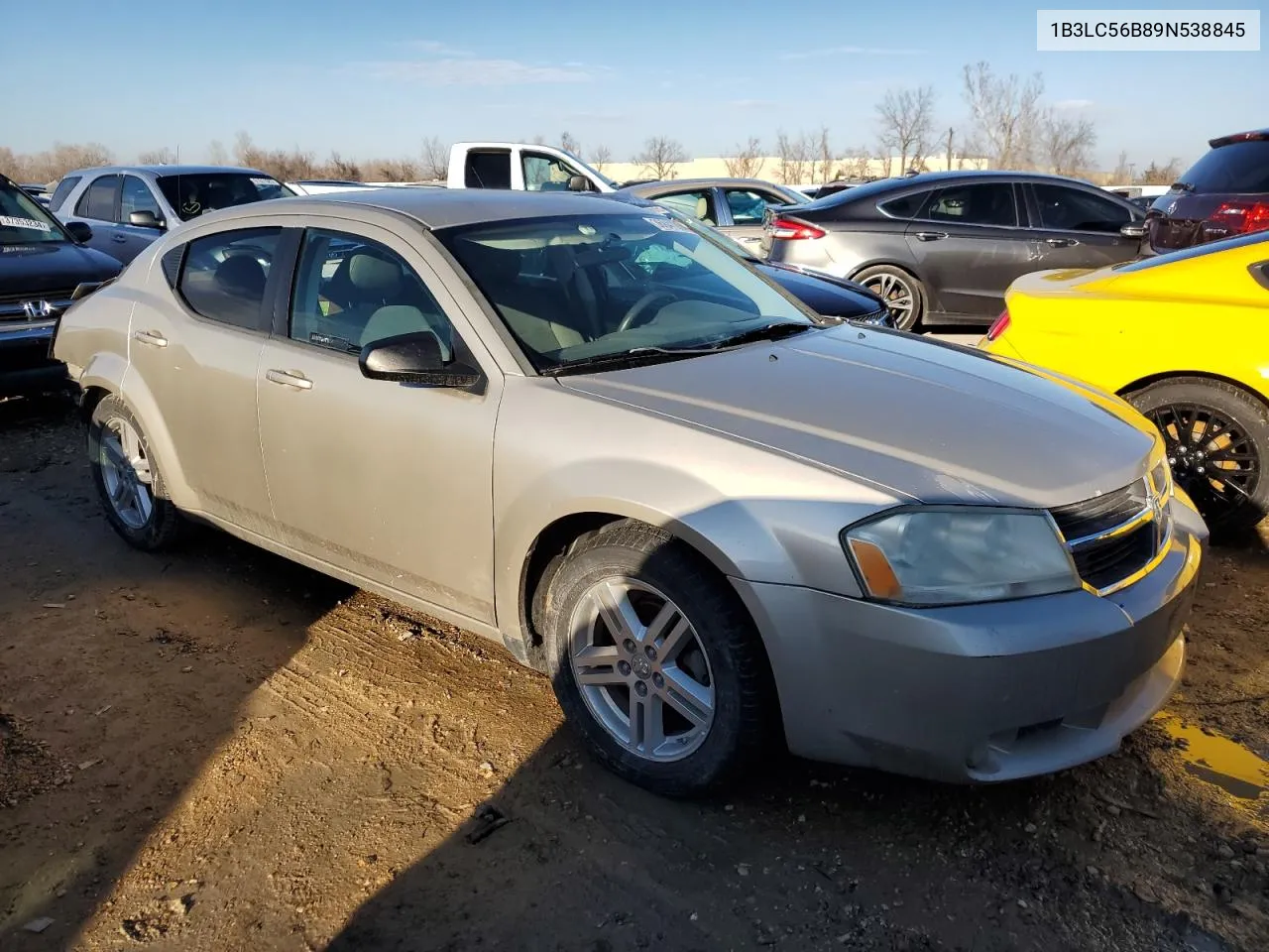 1B3LC56B89N538845 2009 Dodge Avenger Sxt