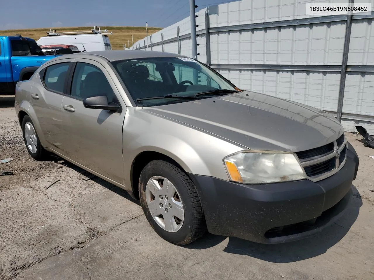 2009 Dodge Avenger Se VIN: 1B3LC46B19N508452 Lot: 64257194