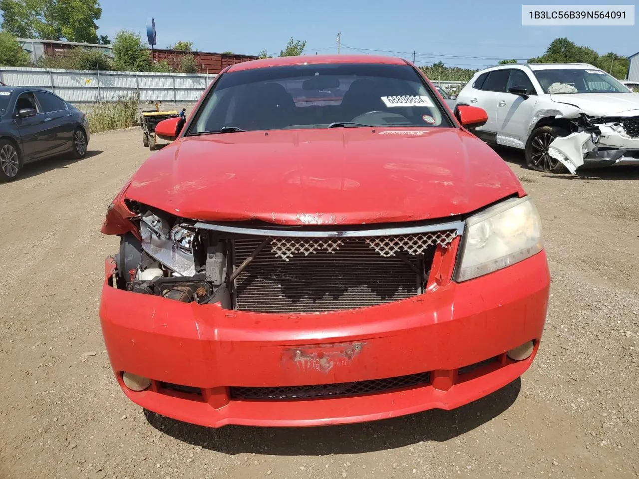 2009 Dodge Avenger Sxt VIN: 1B3LC56B39N564091 Lot: 68898854