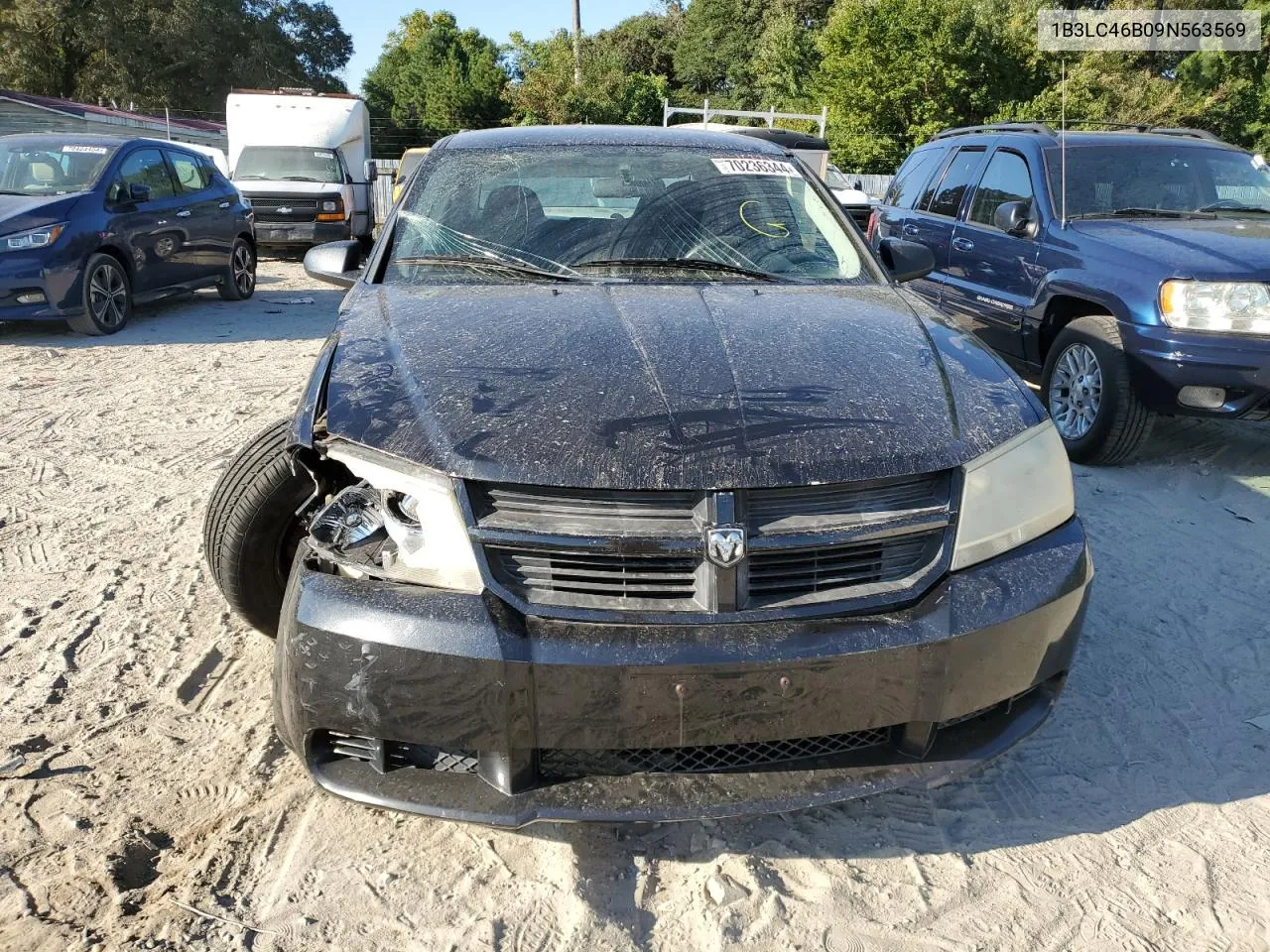 2009 Dodge Avenger Se VIN: 1B3LC46B09N563569 Lot: 70236344