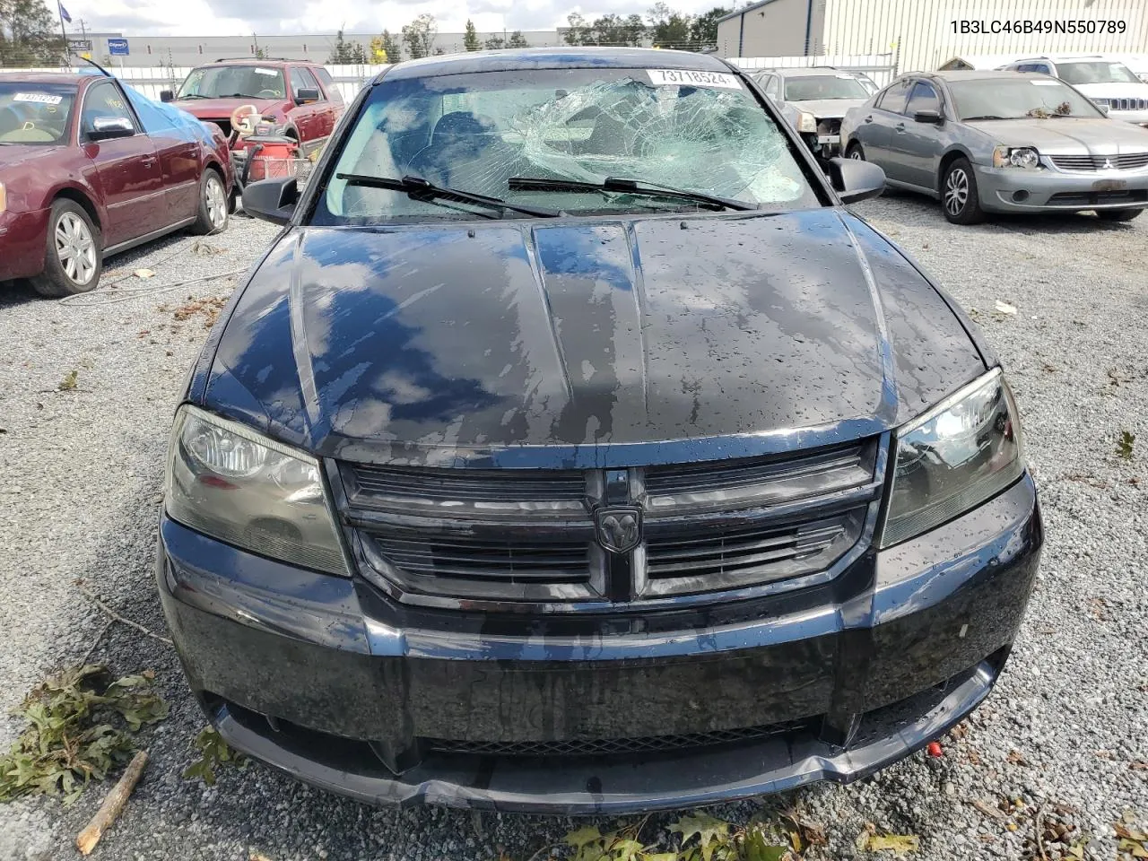 2009 Dodge Avenger Se VIN: 1B3LC46B49N550789 Lot: 73718524