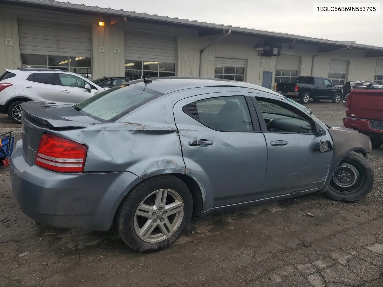 2009 Dodge Avenger Sxt VIN: 1B3LC56B69N553795 Lot: 74022844