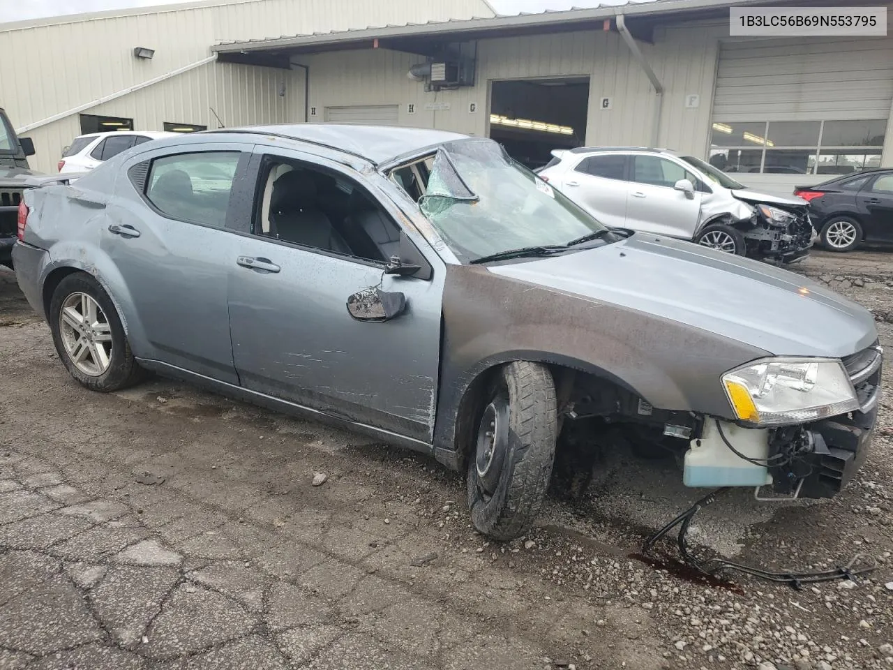 2009 Dodge Avenger Sxt VIN: 1B3LC56B69N553795 Lot: 74022844