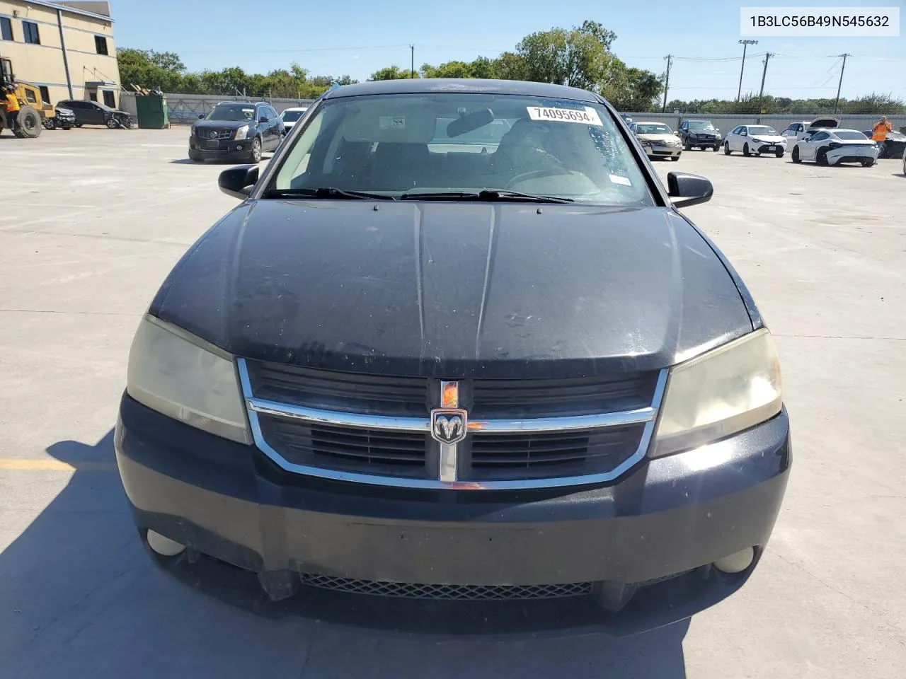 2009 Dodge Avenger Sxt VIN: 1B3LC56B49N545632 Lot: 74095694