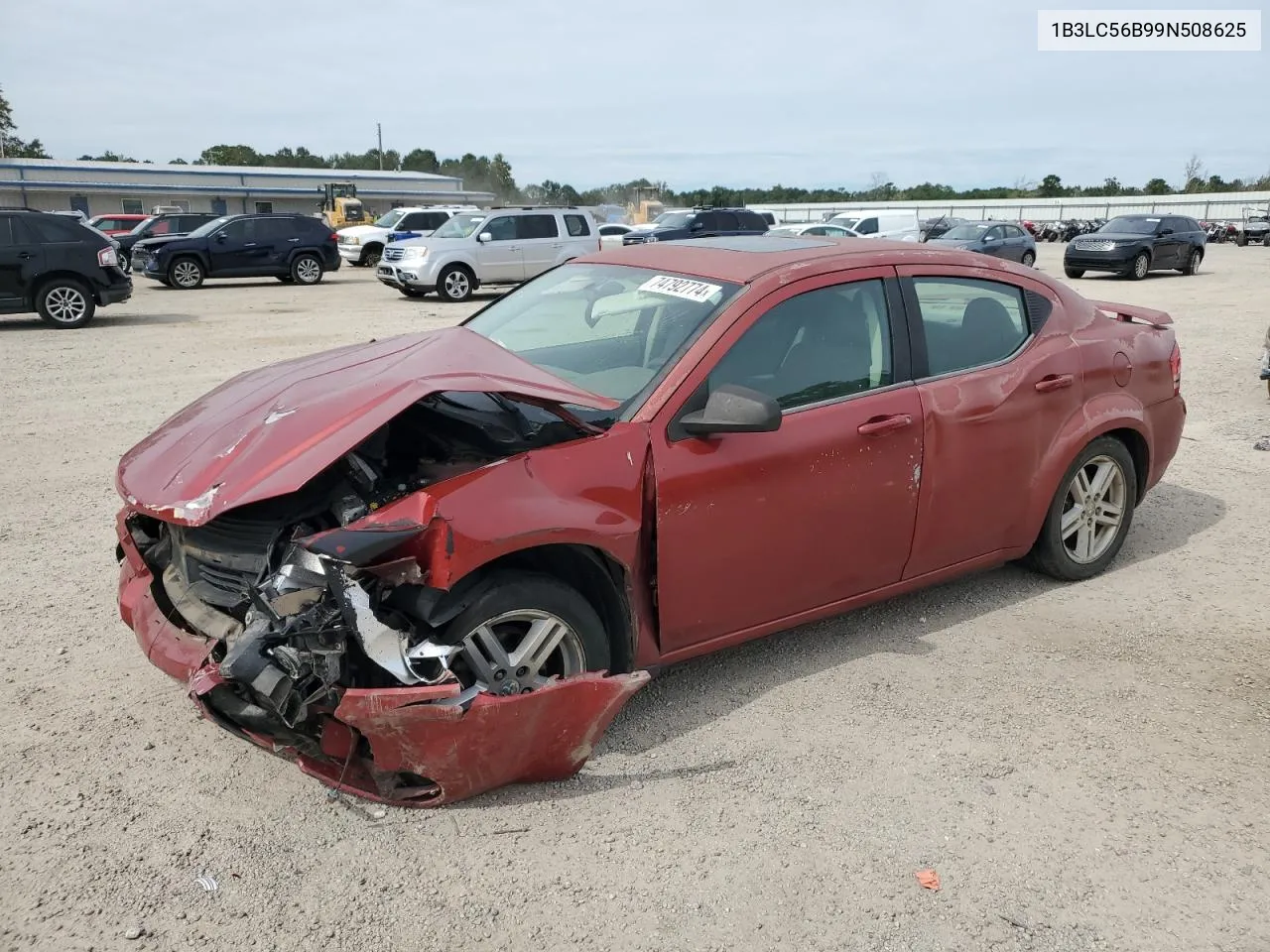 1B3LC56B99N508625 2009 Dodge Avenger Sxt