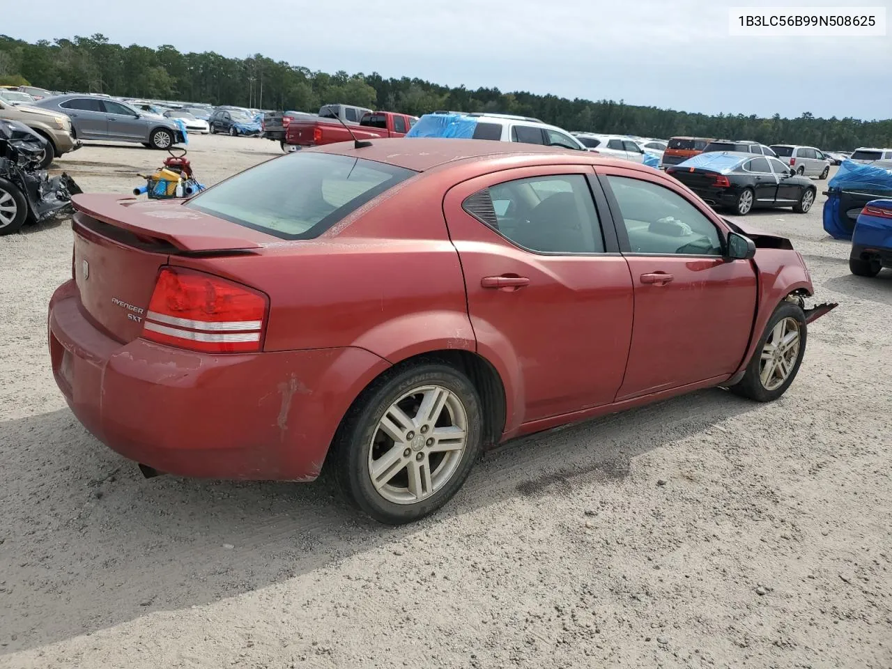 2009 Dodge Avenger Sxt VIN: 1B3LC56B99N508625 Lot: 74792774