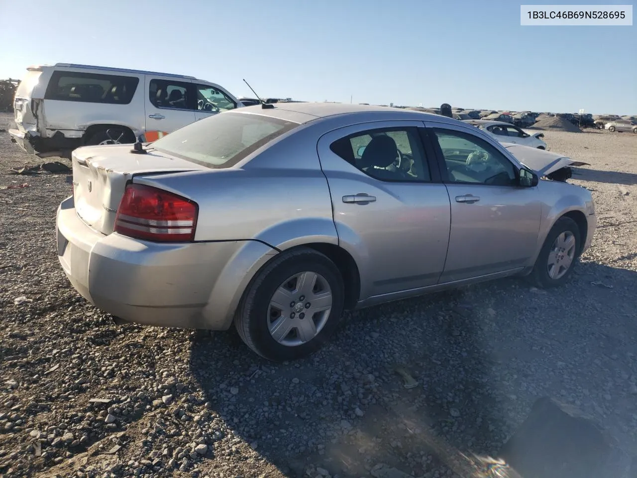 2009 Dodge Avenger Se VIN: 1B3LC46B69N528695 Lot: 75852854