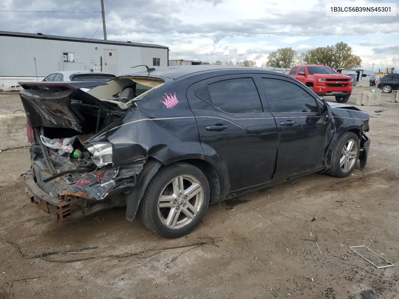 2009 Dodge Avenger Sxt VIN: 1B3LC56B39N545301 Lot: 76034534