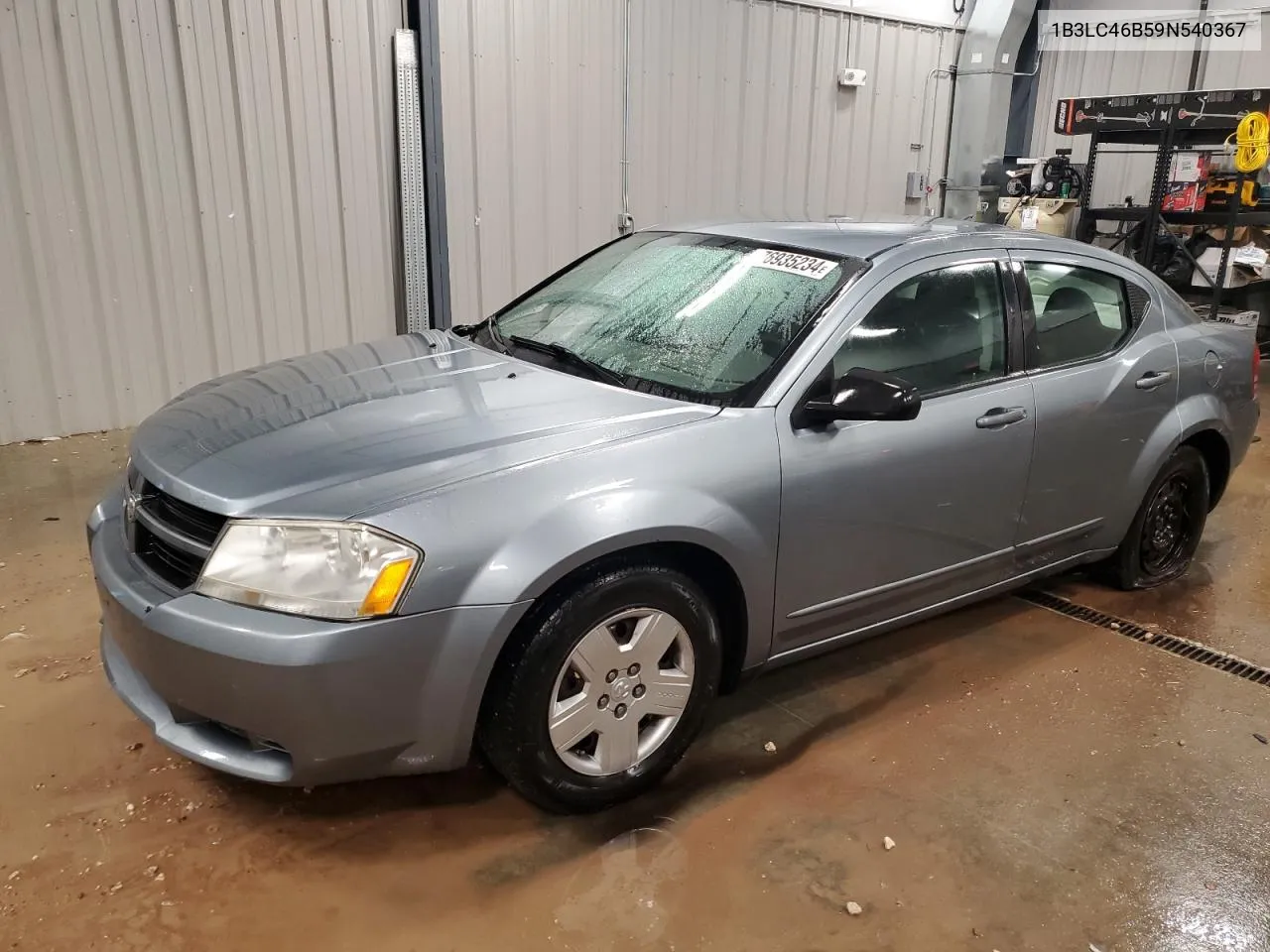 2009 Dodge Avenger Se VIN: 1B3LC46B59N540367 Lot: 76935234