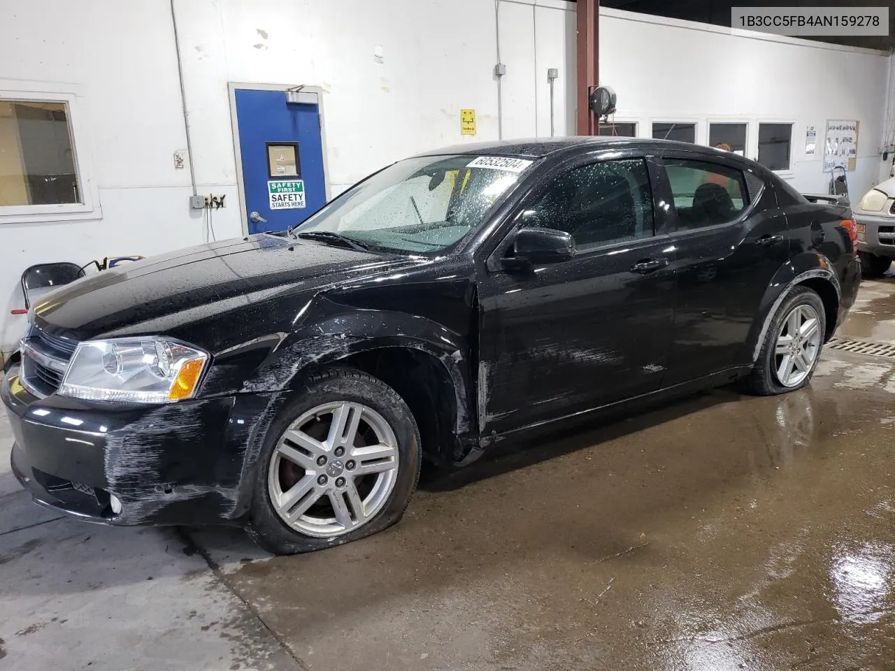 2010 Dodge Avenger R/T VIN: 1B3CC5FB4AN159278 Lot: 60532504