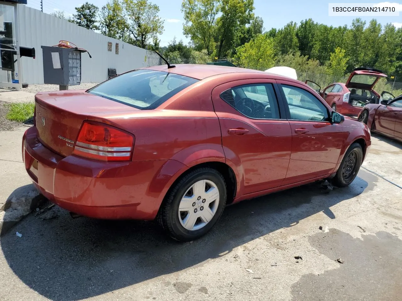 1B3CC4FB0AN214710 2010 Dodge Avenger Sxt