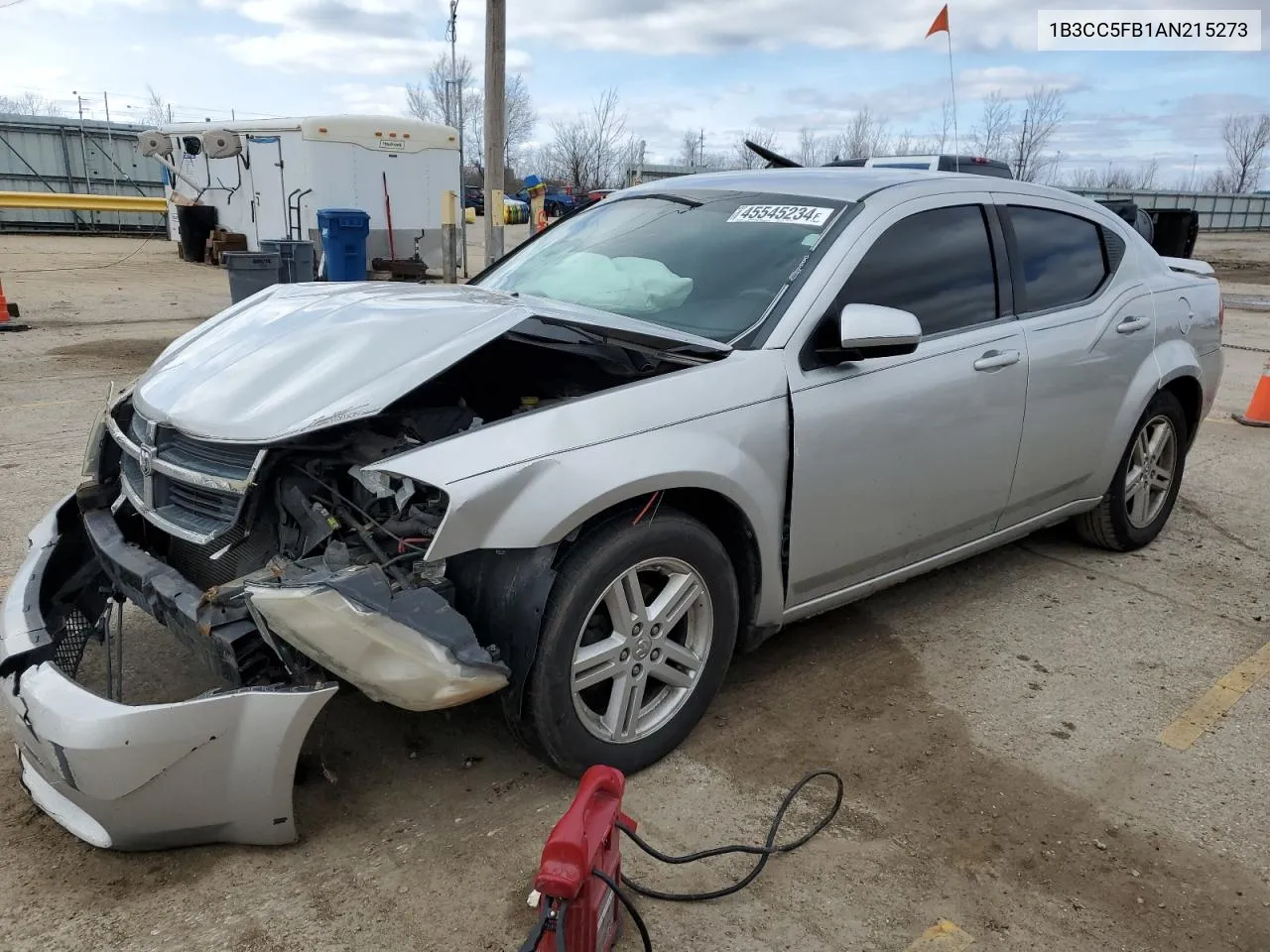 2010 Dodge Avenger R/T VIN: 1B3CC5FB1AN215273 Lot: 68745794