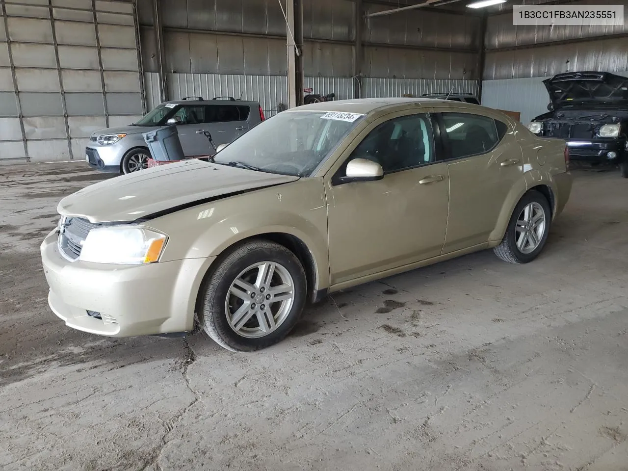 2010 Dodge Avenger Express VIN: 1B3CC1FB3AN235551 Lot: 69115234