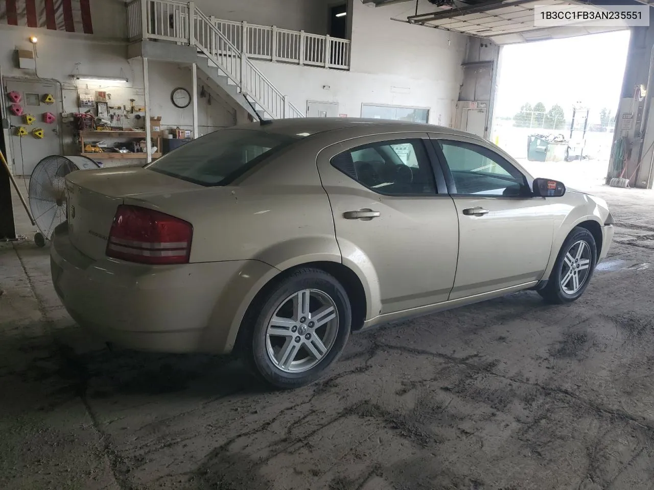 2010 Dodge Avenger Express VIN: 1B3CC1FB3AN235551 Lot: 69115234