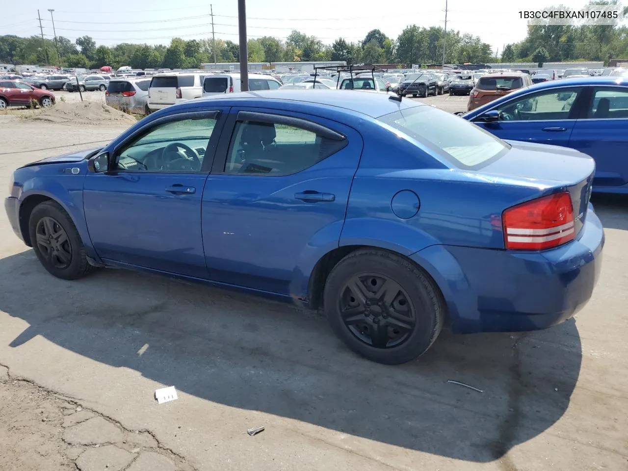 1B3CC4FBXAN107485 2010 Dodge Avenger Sxt