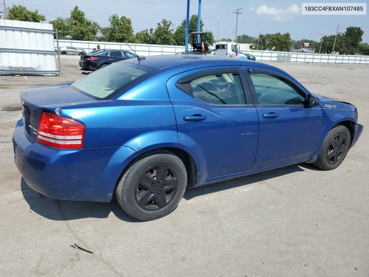 2010 Dodge Avenger Sxt VIN: 1B3CC4FBXAN107485 Lot: 69719934