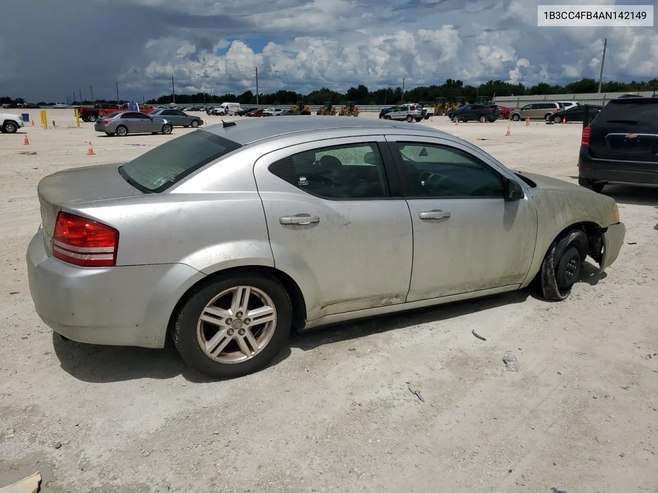 2010 Dodge Avenger Sxt VIN: 1B3CC4FB4AN142149 Lot: 69971354