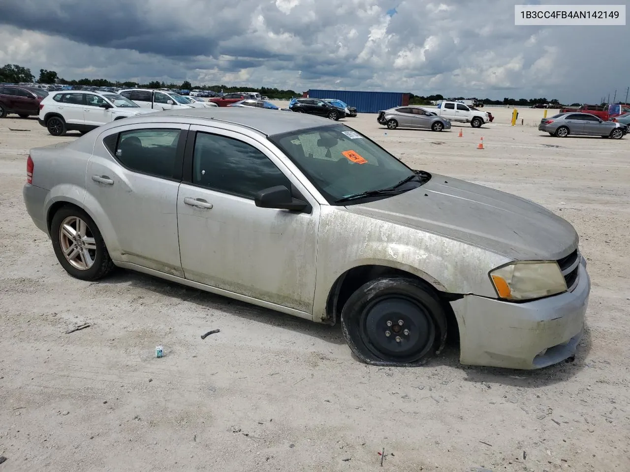 1B3CC4FB4AN142149 2010 Dodge Avenger Sxt