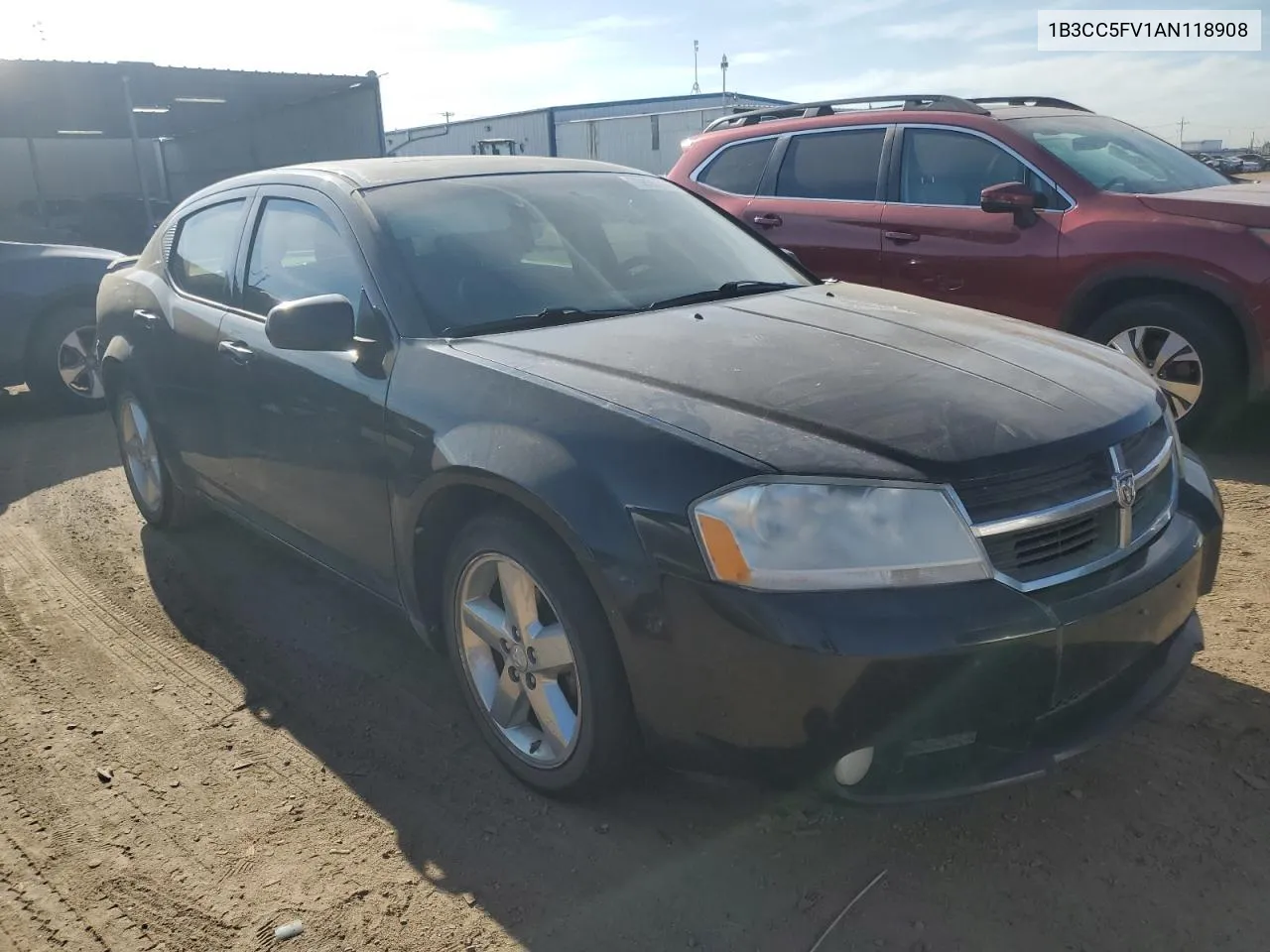 2010 Dodge Avenger R/T VIN: 1B3CC5FV1AN118908 Lot: 70855714