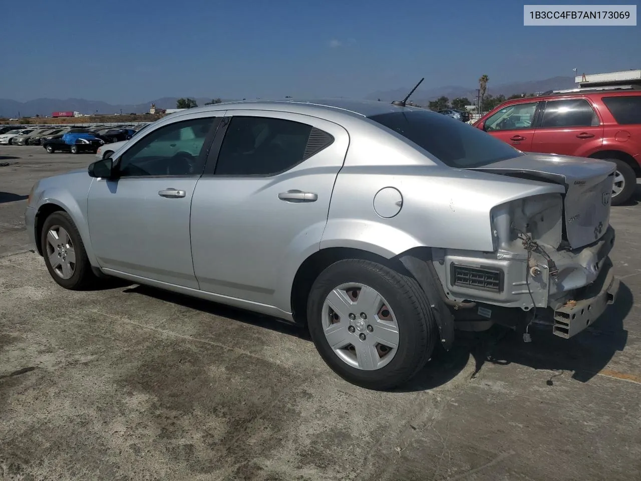 2010 Dodge Avenger Sxt VIN: 1B3CC4FB7AN173069 Lot: 72399094