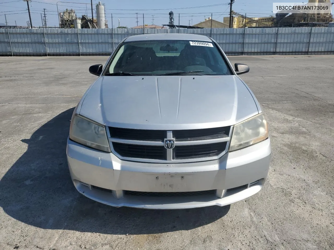 2010 Dodge Avenger Sxt VIN: 1B3CC4FB7AN173069 Lot: 72399094