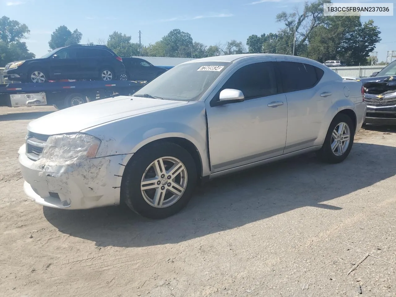 2010 Dodge Avenger R/T VIN: 1B3CC5FB9AN237036 Lot: 72609834