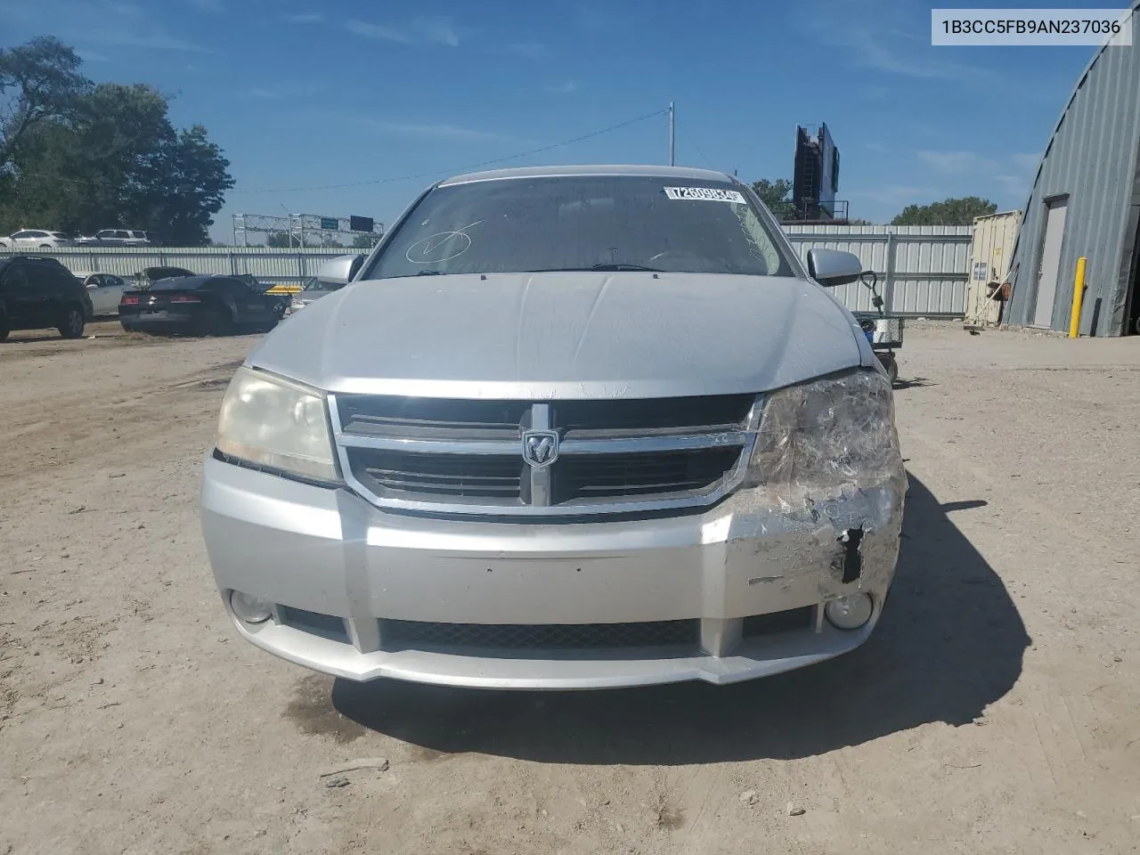 2010 Dodge Avenger R/T VIN: 1B3CC5FB9AN237036 Lot: 72609834