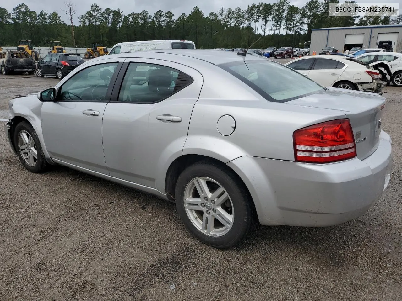 2010 Dodge Avenger Express VIN: 1B3CC1FB8AN235741 Lot: 72766474