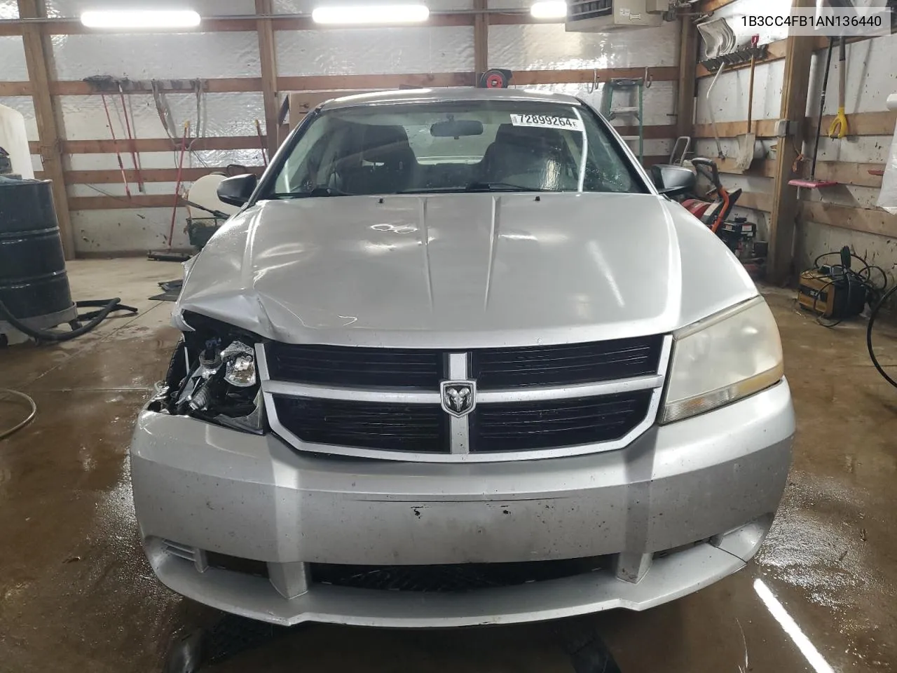 2010 Dodge Avenger Sxt VIN: 1B3CC4FB1AN136440 Lot: 72899264