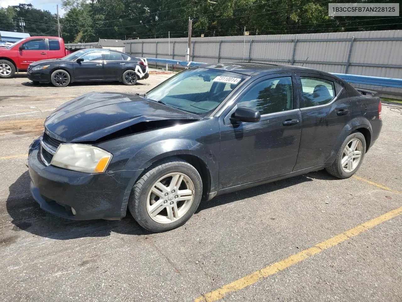 2010 Dodge Avenger R/T VIN: 1B3CC5FB7AN228125 Lot: 73110014