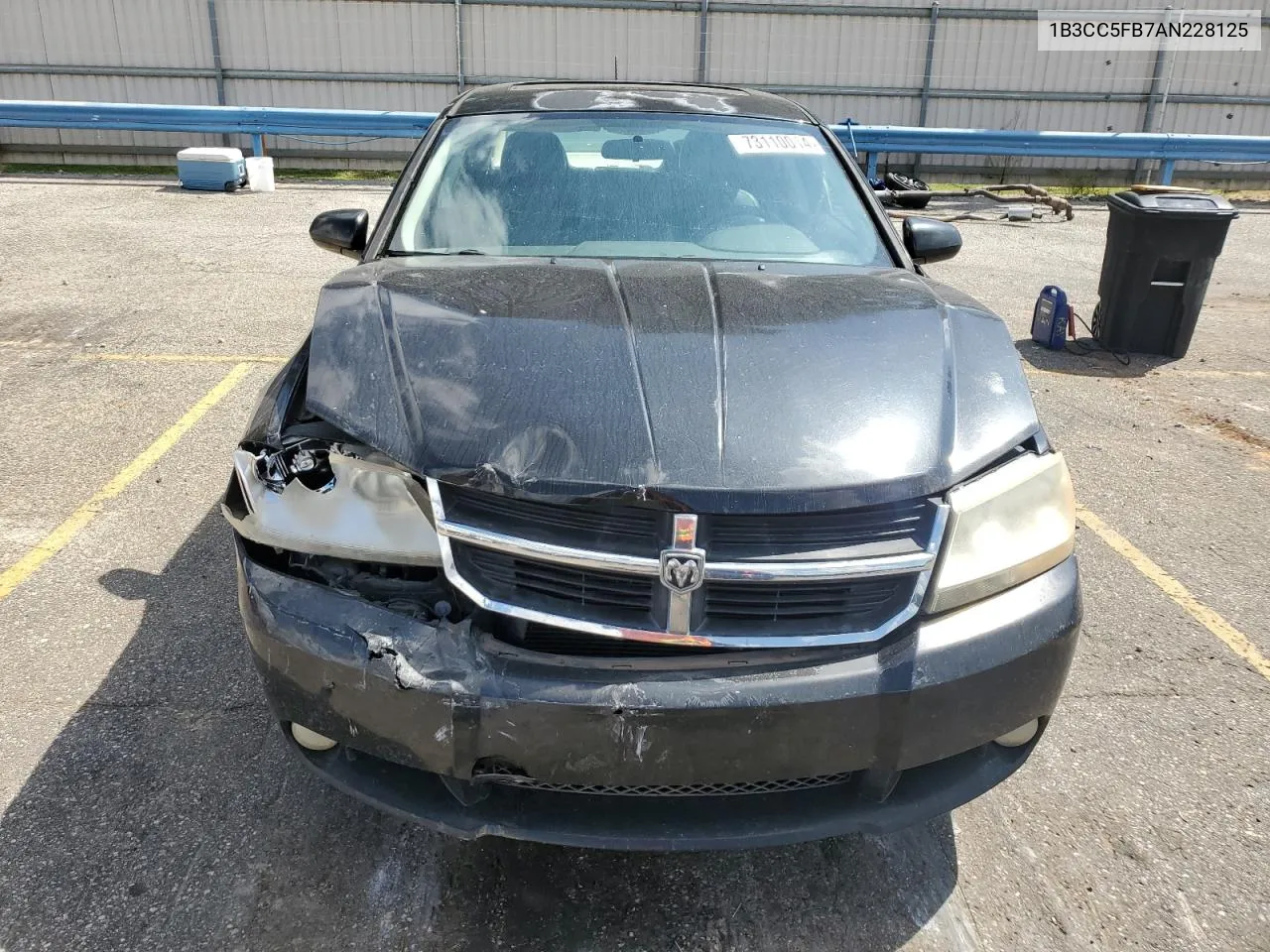 2010 Dodge Avenger R/T VIN: 1B3CC5FB7AN228125 Lot: 73110014