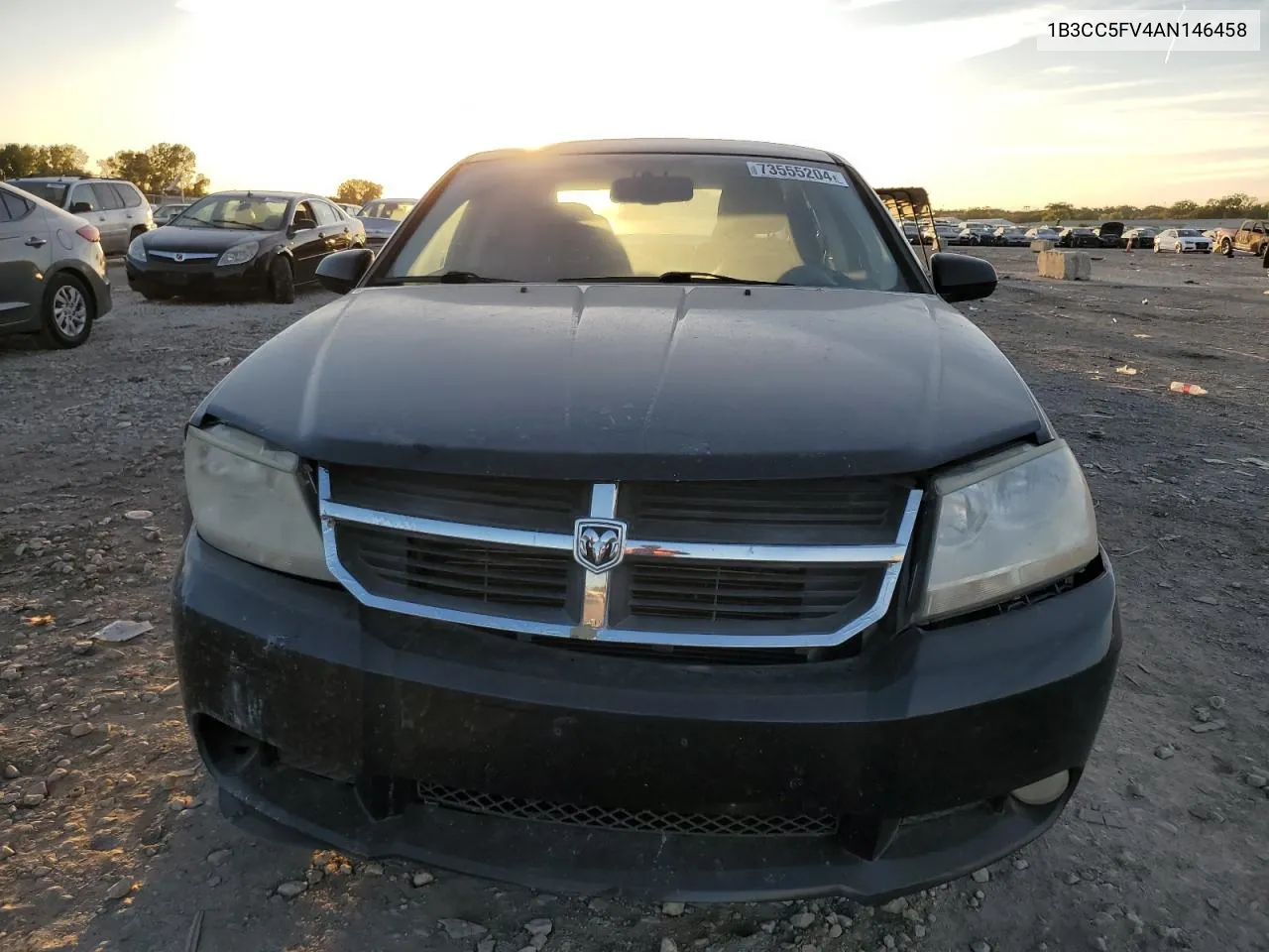 2010 Dodge Avenger R/T VIN: 1B3CC5FV4AN146458 Lot: 73555204