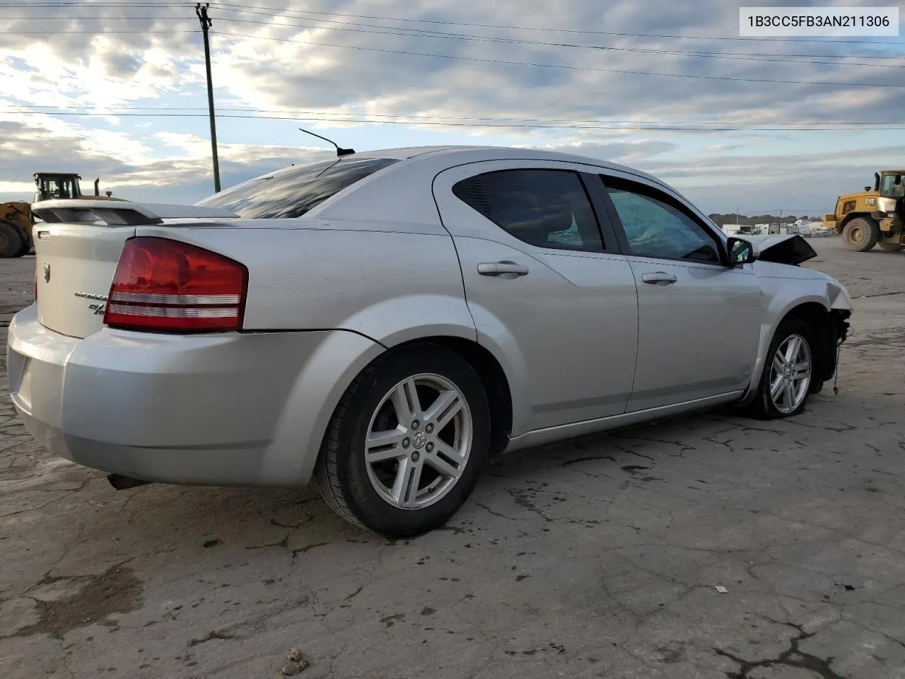 2010 Dodge Avenger R/T VIN: 1B3CC5FB3AN211306 Lot: 73721164