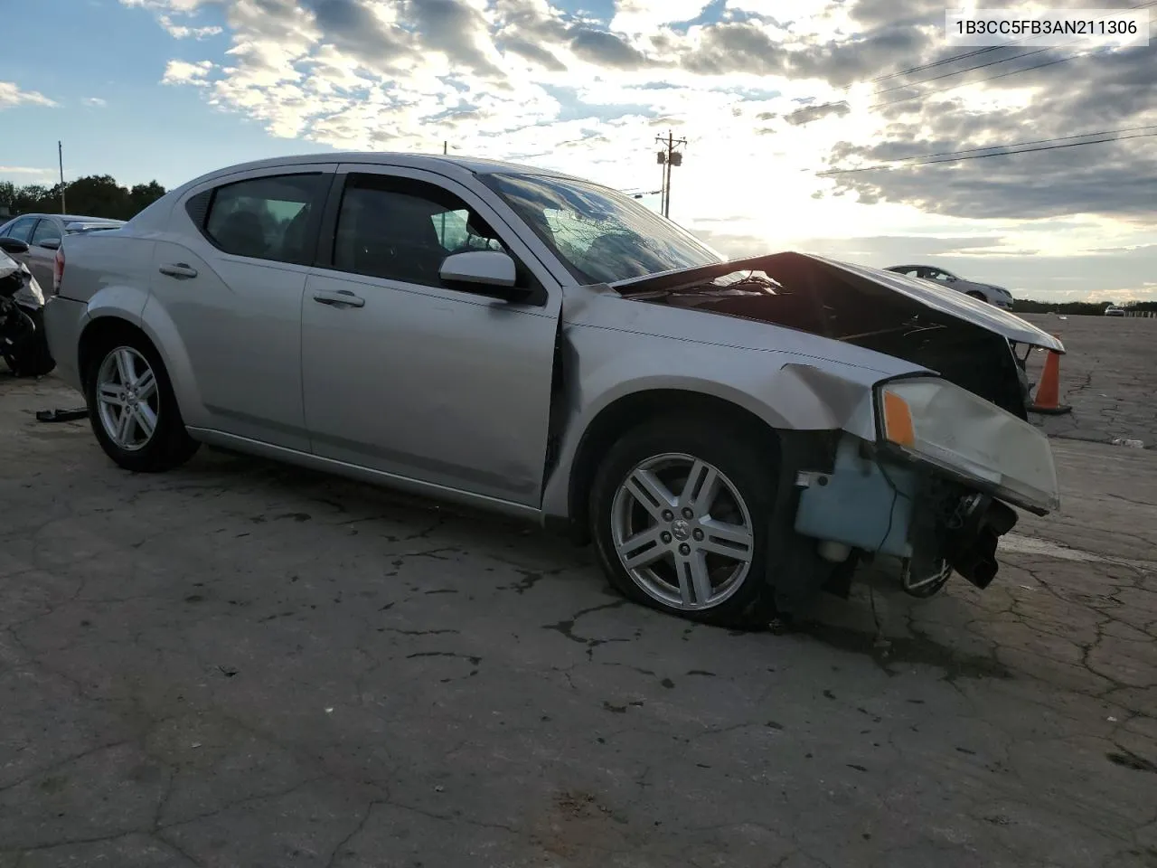 2010 Dodge Avenger R/T VIN: 1B3CC5FB3AN211306 Lot: 73721164