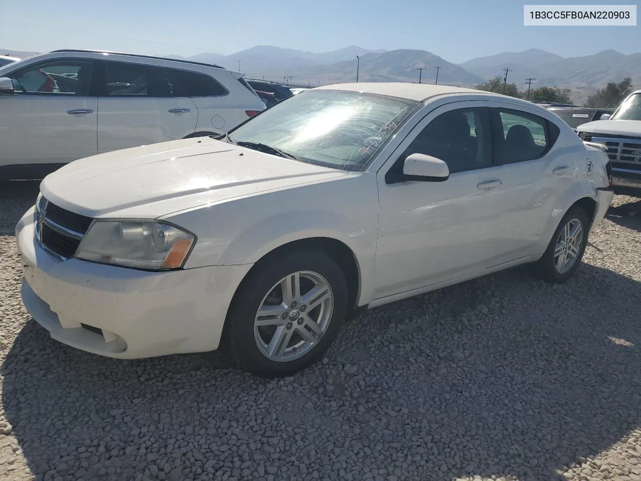 2010 Dodge Avenger R/T VIN: 1B3CC5FB0AN220903 Lot: 74313594