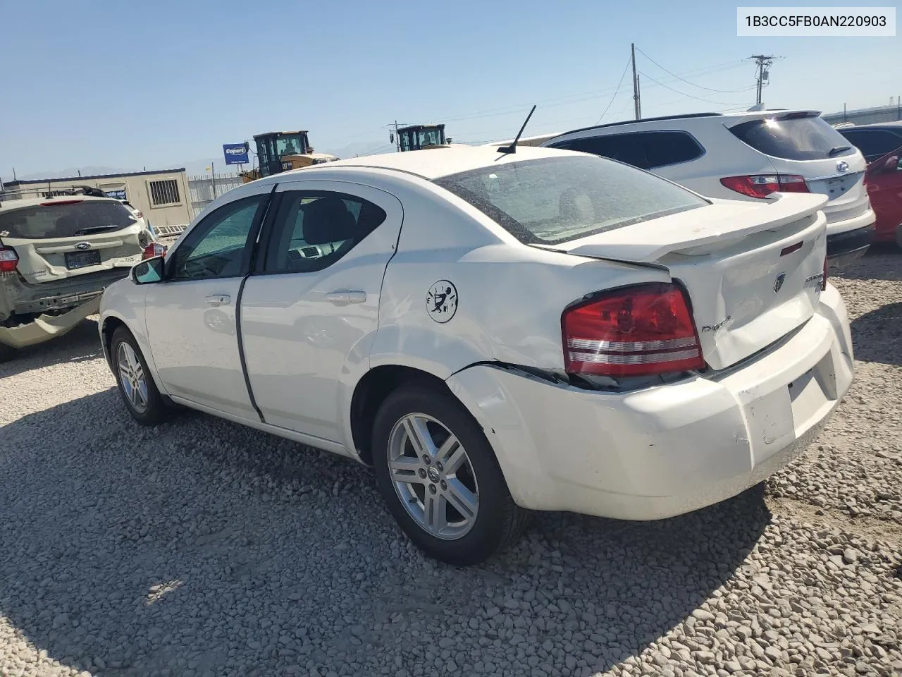 2010 Dodge Avenger R/T VIN: 1B3CC5FB0AN220903 Lot: 74313594