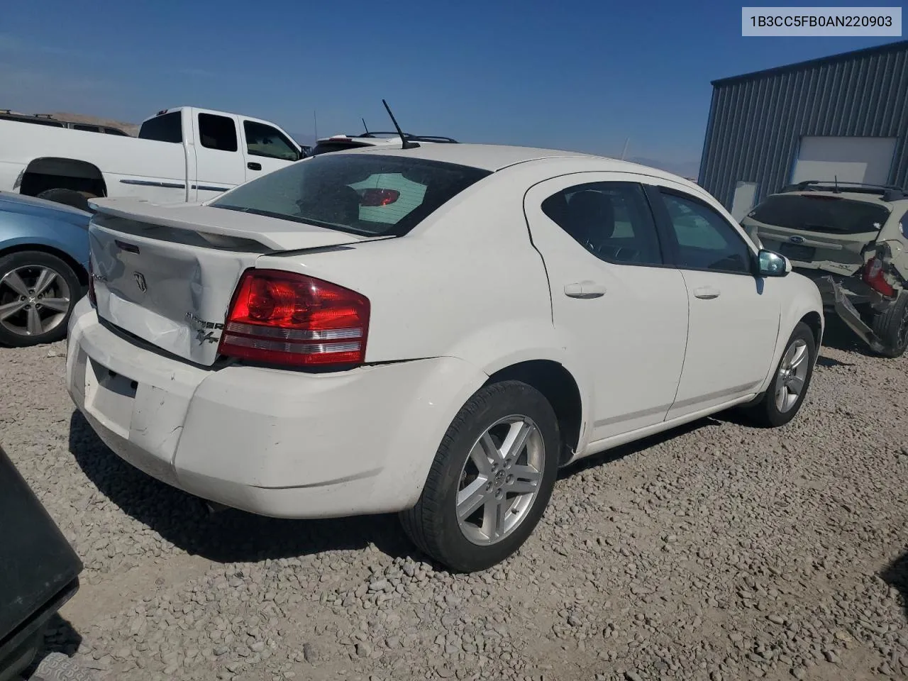 2010 Dodge Avenger R/T VIN: 1B3CC5FB0AN220903 Lot: 74313594