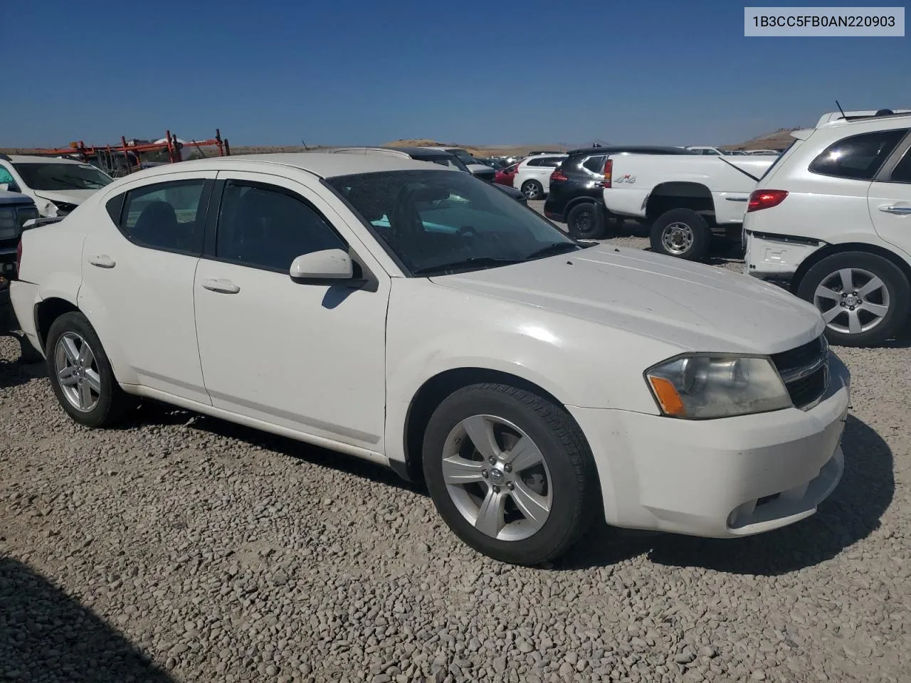 2010 Dodge Avenger R/T VIN: 1B3CC5FB0AN220903 Lot: 74313594