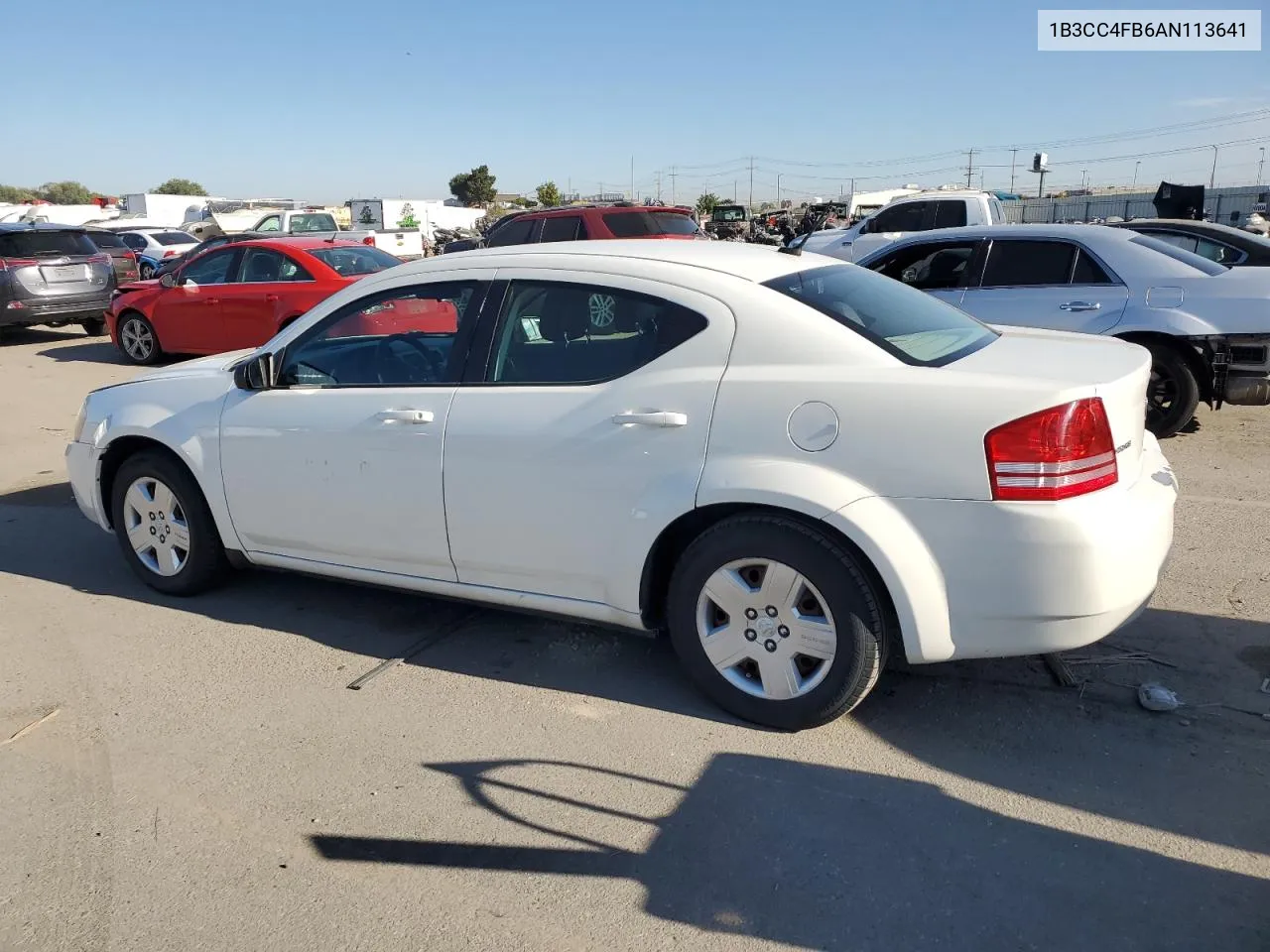 2010 Dodge Avenger Sxt VIN: 1B3CC4FB6AN113641 Lot: 74610624