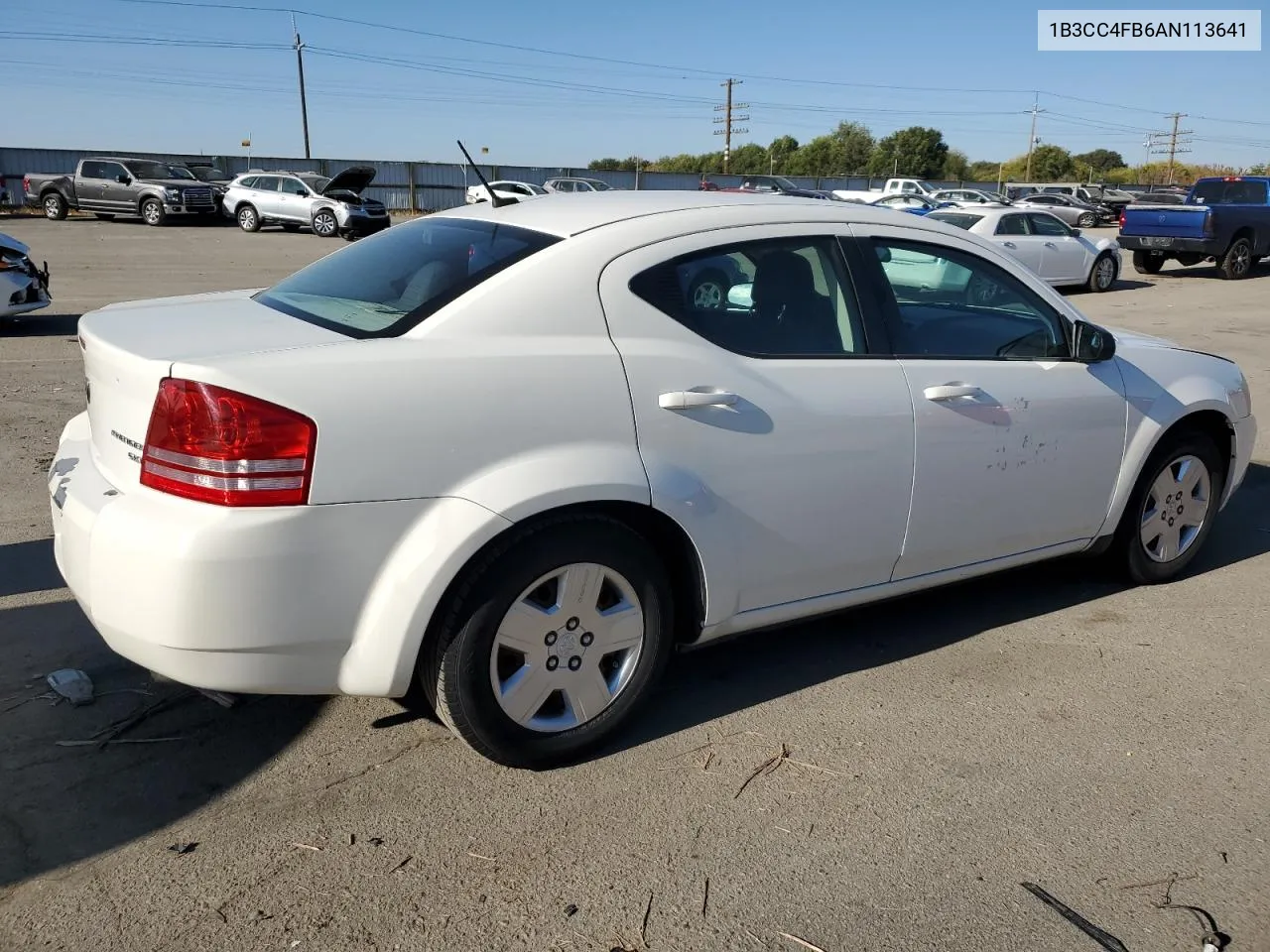 2010 Dodge Avenger Sxt VIN: 1B3CC4FB6AN113641 Lot: 74610624