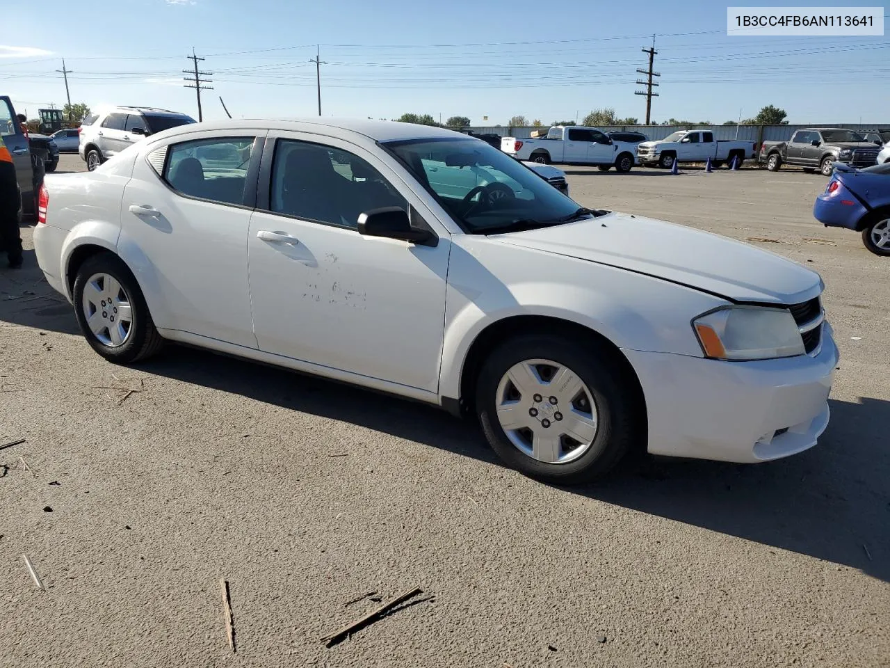 2010 Dodge Avenger Sxt VIN: 1B3CC4FB6AN113641 Lot: 74610624