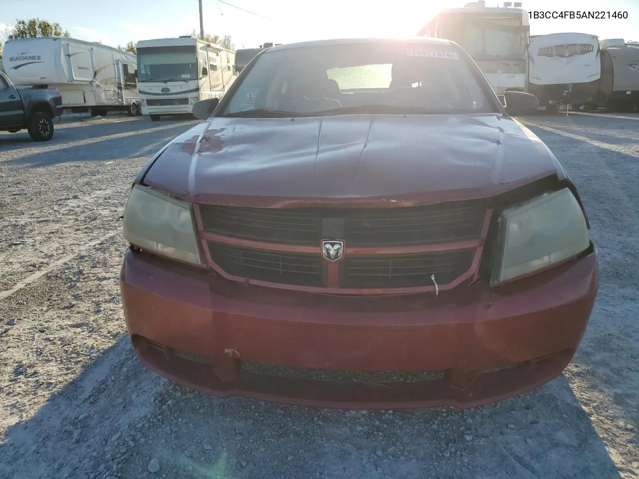 2010 Dodge Avenger Sxt VIN: 1B3CC4FB5AN221460 Lot: 76977374