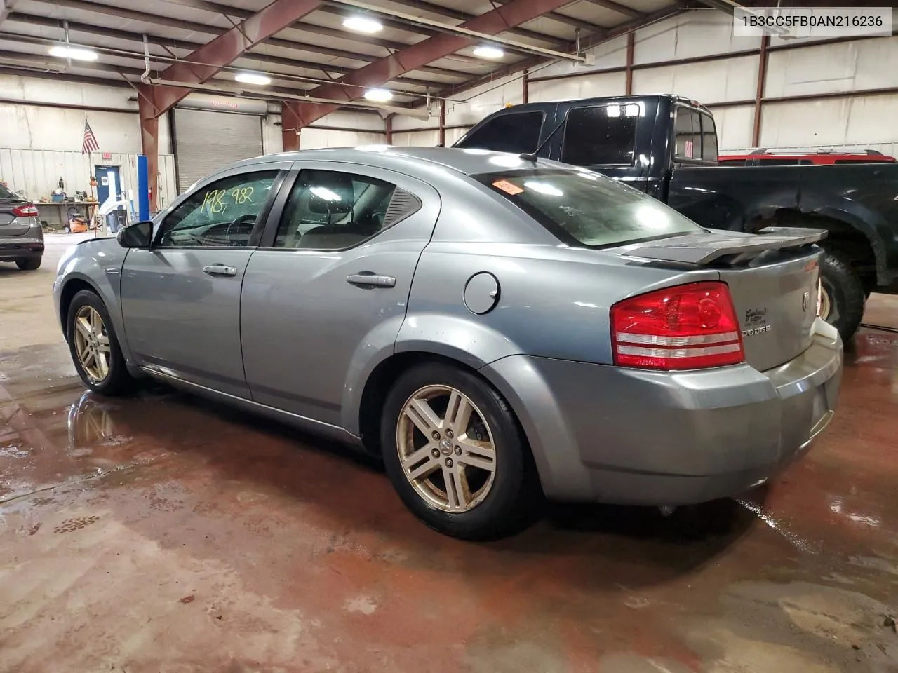 2010 Dodge Avenger R/T VIN: 1B3CC5FB0AN216236 Lot: 77963664