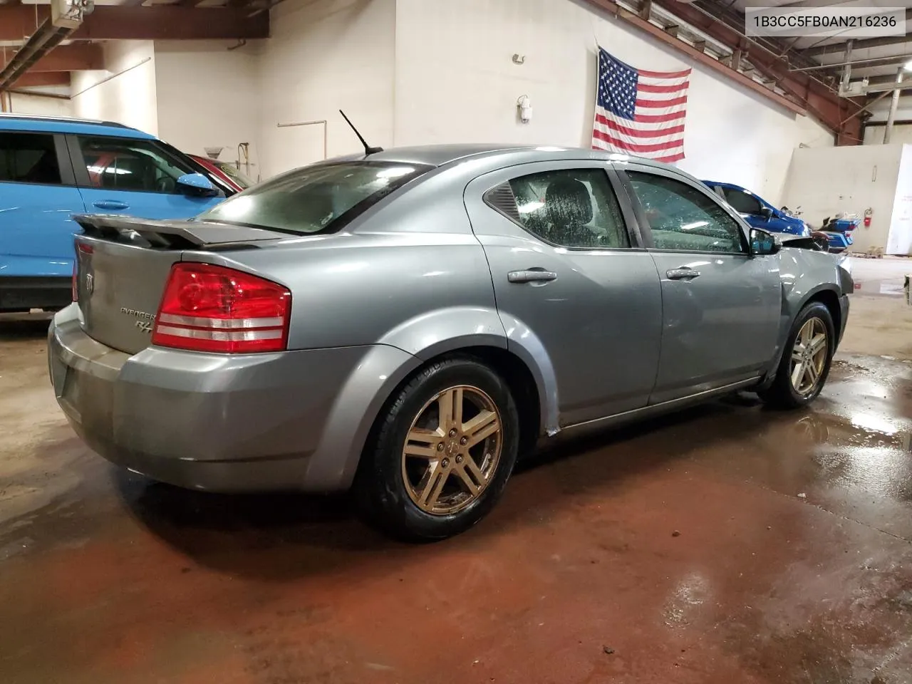 2010 Dodge Avenger R/T VIN: 1B3CC5FB0AN216236 Lot: 77963664