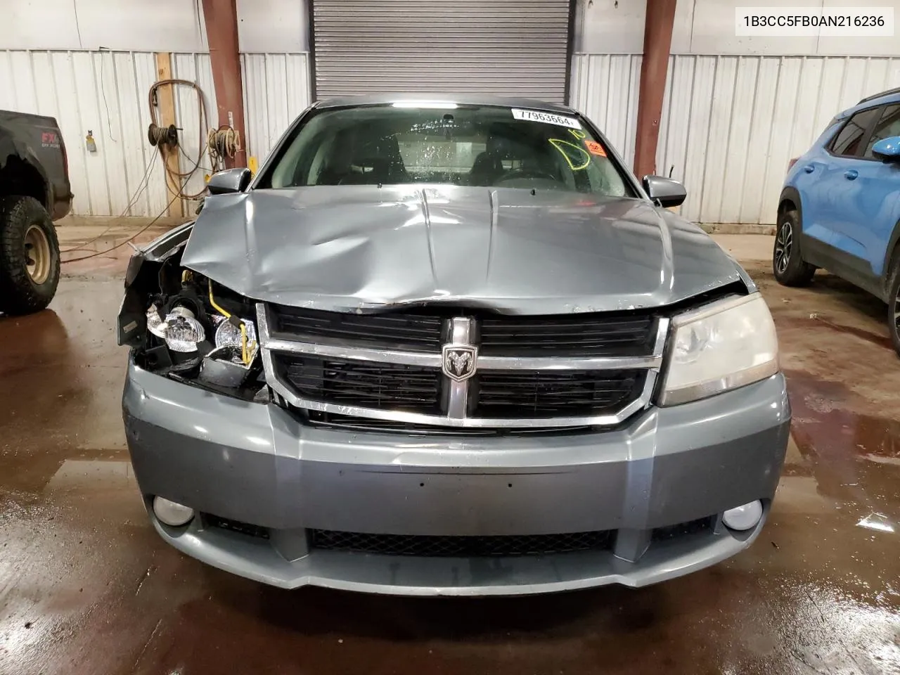 2010 Dodge Avenger R/T VIN: 1B3CC5FB0AN216236 Lot: 77963664