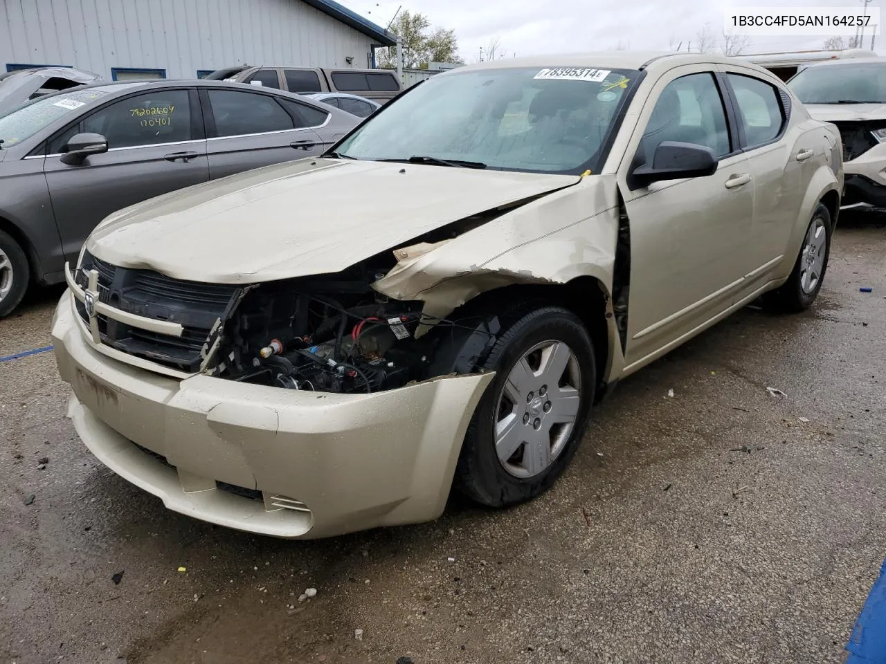 2010 Dodge Avenger Sxt VIN: 1B3CC4FD5AN164257 Lot: 78395314